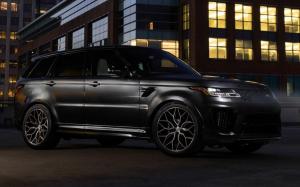 Land Rover Range Rover Sport SVR Matte Black by Designo Motoring on Vossen Wheels (HF-2) '2019